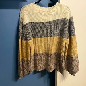 Pink Lily Lost in the moment sweater xs